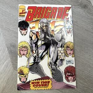 Comic Book Brigade Liefeld Scott #1 August 1992 Image Comics